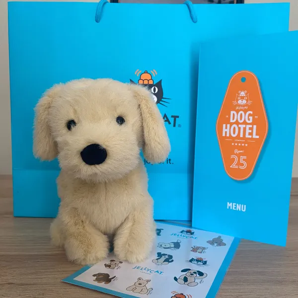 Golden Puppy Jellycat Giveaway