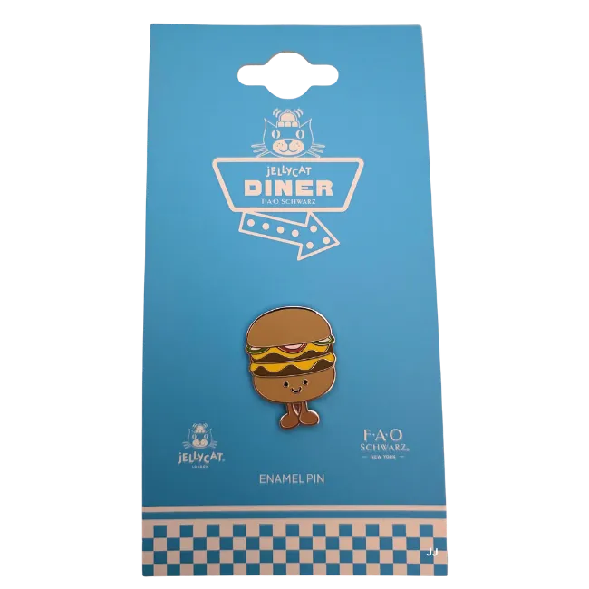 Amuseables Mckenna Burger Pin Badge