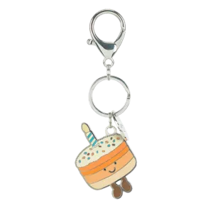 Amuseables Jellina Birthday Cake Keyring