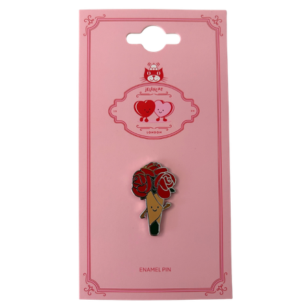 Amuseables Rose Bouquet Pin Badge