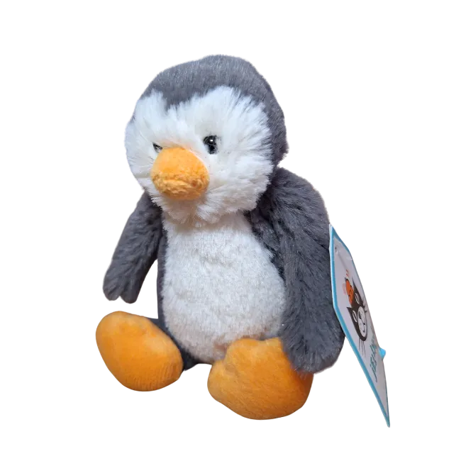 Baby Bashful Penguin - Grey