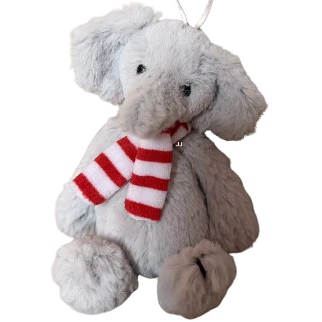 Christmas Bashful Elephant - Baby
