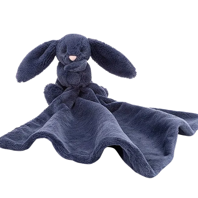 Bashful Navy Bunny Soother