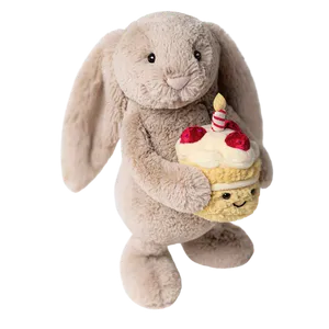 Bashful Beige Bunny 'Birthday'
