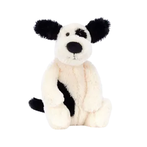 Bashful Black & Cream Puppy - Small