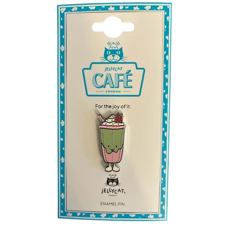 Berrity Latte Pin Badge