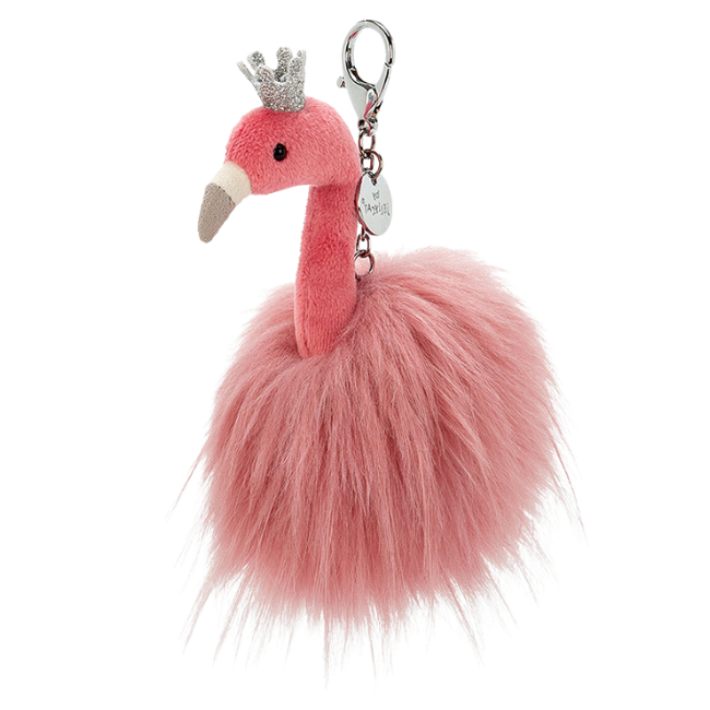 Fancy Flamingo Bag Charm