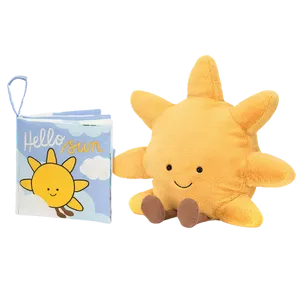 Hello Sun Fabric Book and Amuseables Sun Medium