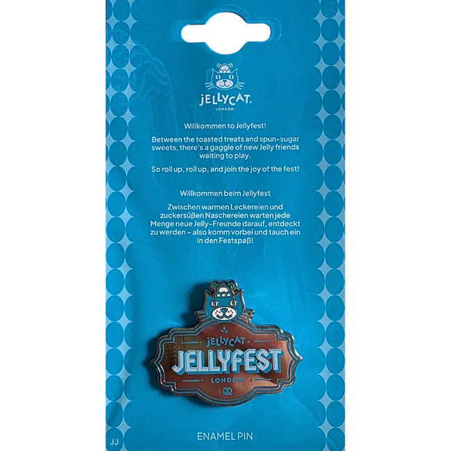 Jellycat Jellyfest Pin Badge