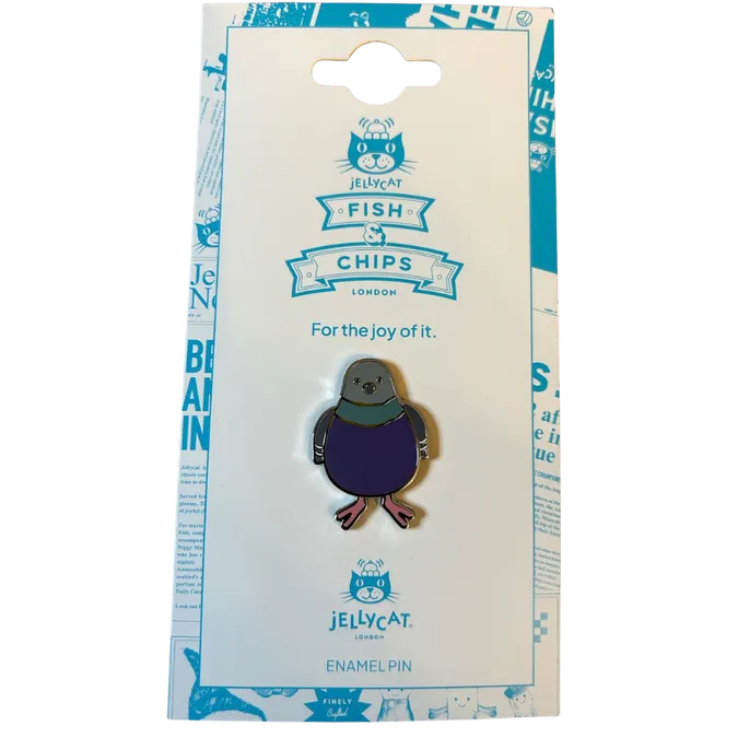 Leicester Pigeon Pin Badge