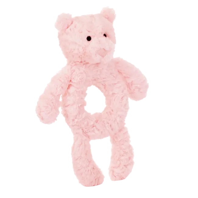 Leola Bear Ring Rattle