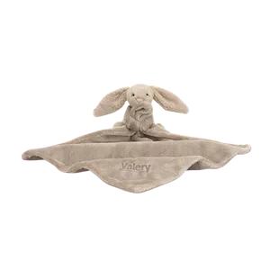 Personalised Bashful Beige Bunny Soother