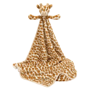 Personalised Bashful Giraffe Blankie