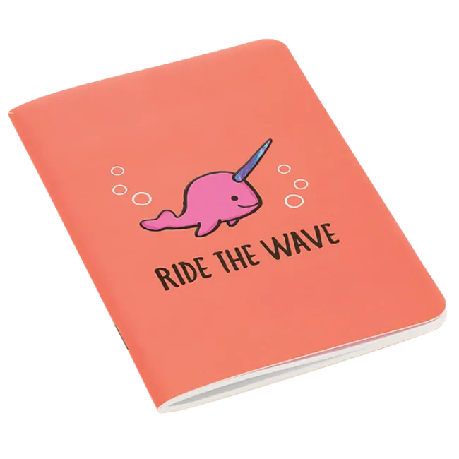 Seas the Day Coral Notebook