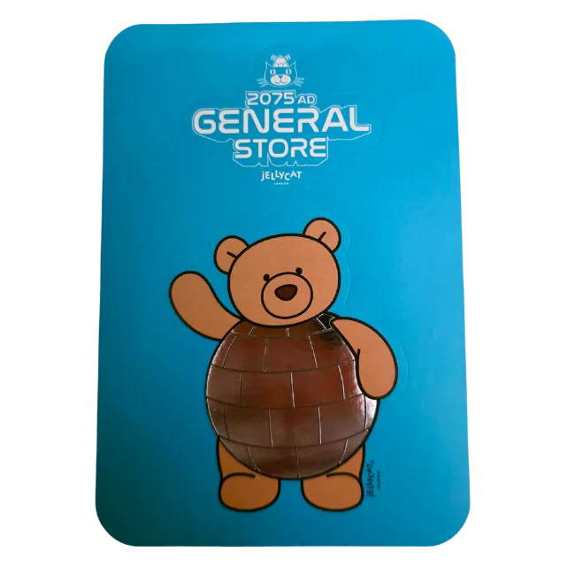 Bartholomew Bear Disco Ball Sticker