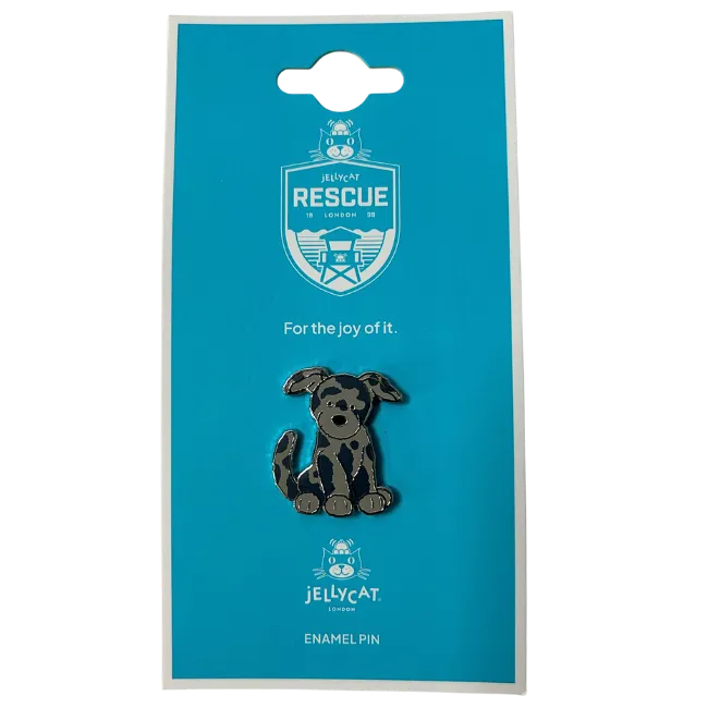 Jellycat Rescue Fluff Pin Badge