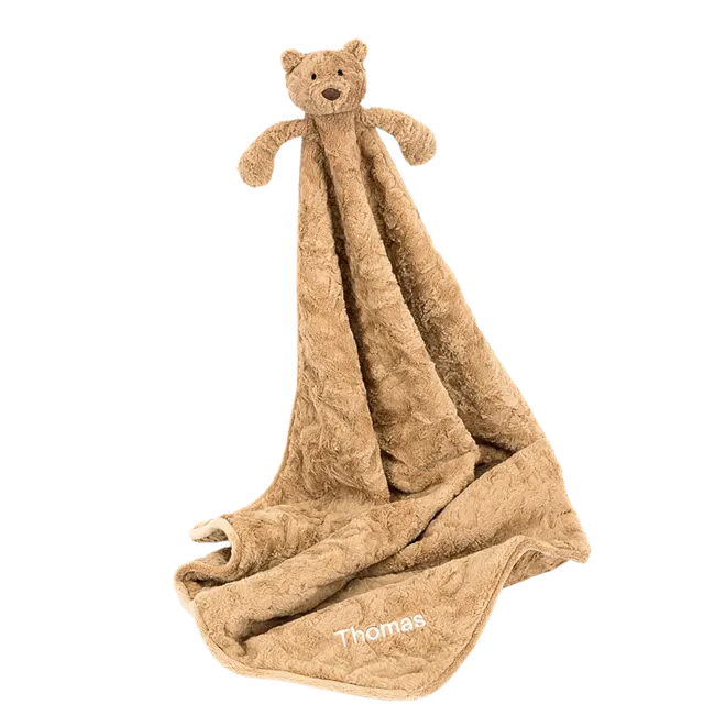 Personalised Bartholomew Bear Blankie