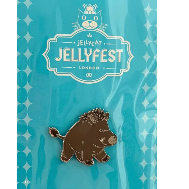 Zsazsa Boar Pin Badge